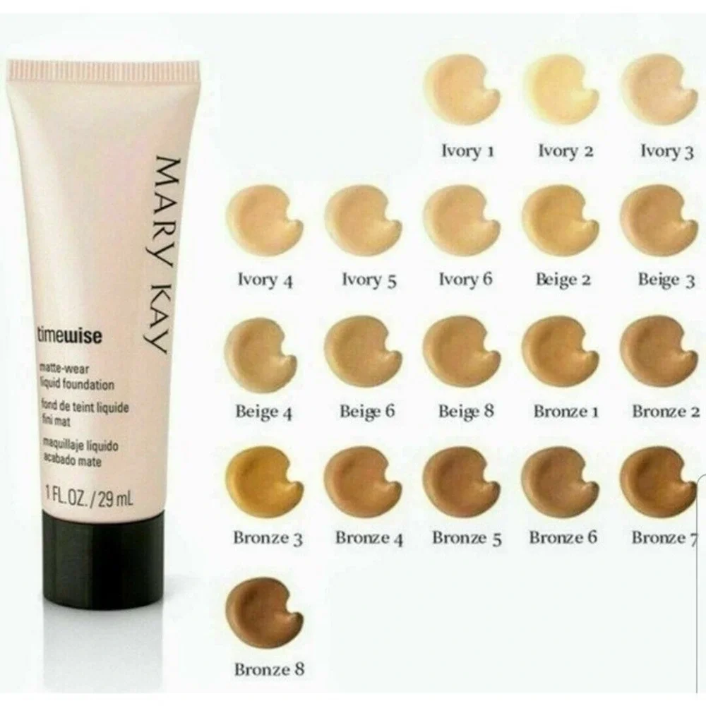 Mary Kay Matte Wear Liquid Foundation - Ivory 2 -‎ 038751